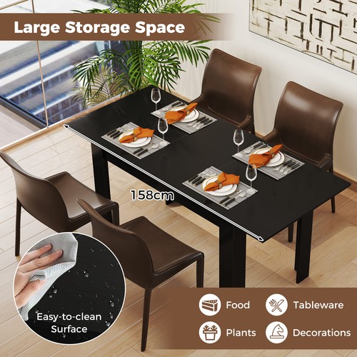 Extendable dining table - dining,