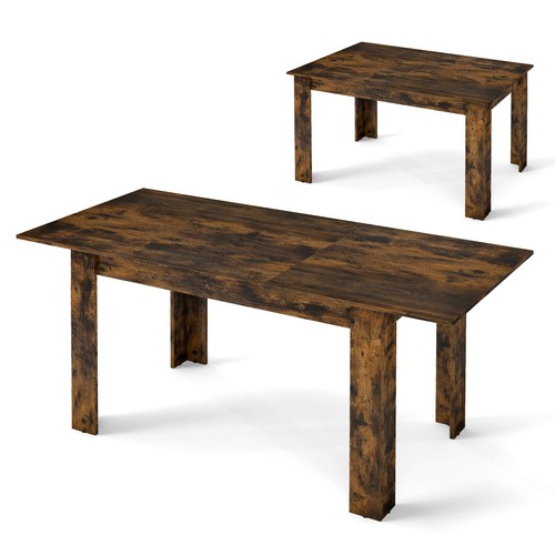Extendable dining table modern - extendable,