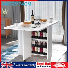 Mobile Drop Leaf Table Folding