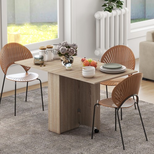 Foldable dining table - dining,