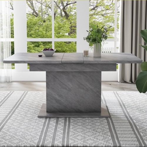 Extendable dining table - dining,