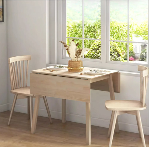 Wooden drop leaf - leaf, table