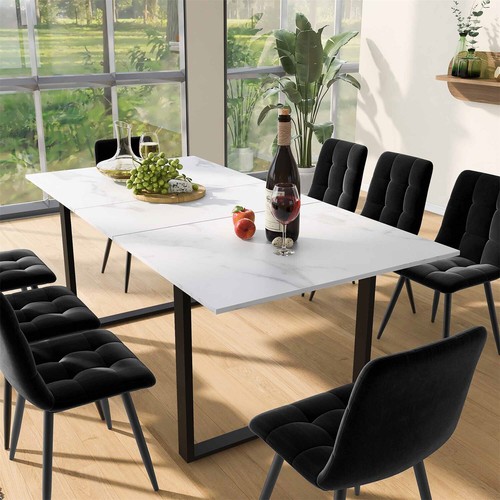 Modern extendable dining - modern,